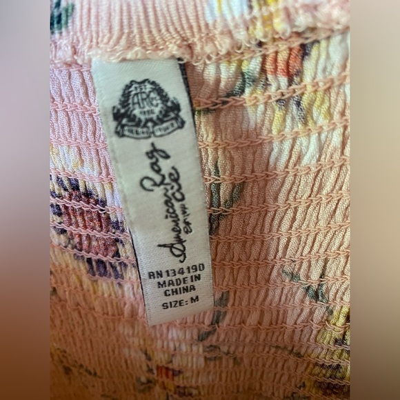 American Rag pink sunflower summer dress sz M - Picture 4 of 4